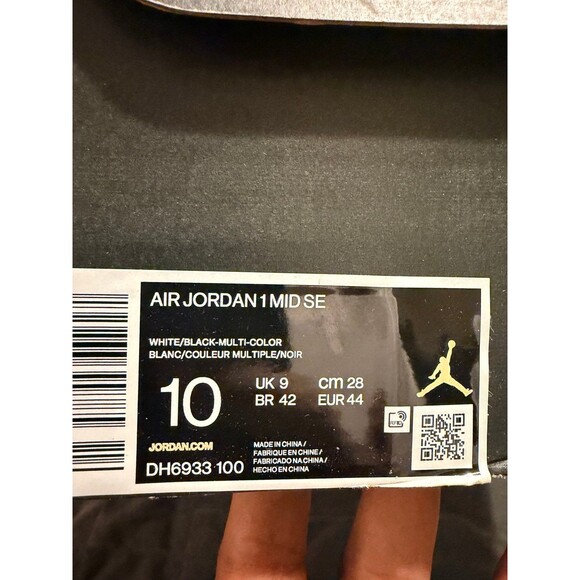 JORDAN 1 MID SE “DIAMOND SHORTS” SIZE 10M main image 4